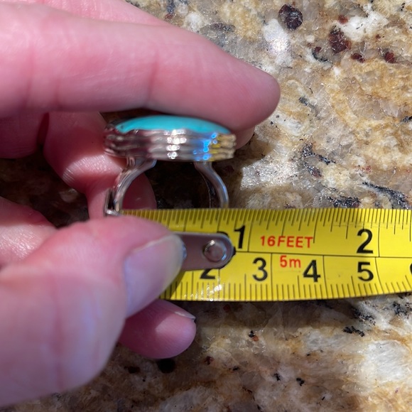 Silpada Turquoise Sterling Silver Ring - Picture 12 of 12